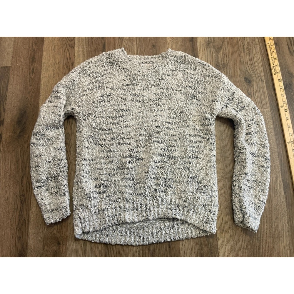 SO Sweater, Women's Size XS, Gray, Pullover, Crew Neck, Long Sleeve